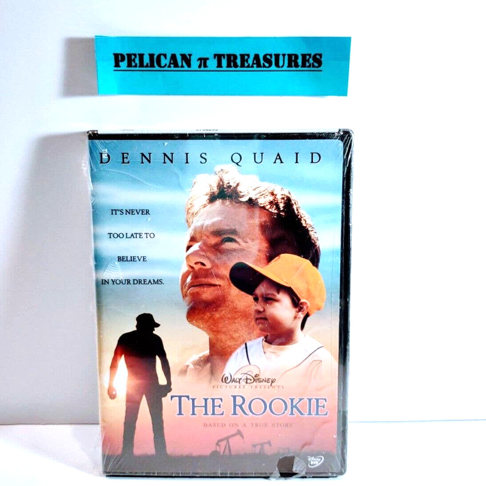 The Rookie (DVD, 2002, Full Frame) NEW Sealed